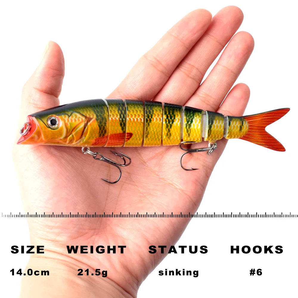 CCLTBA Multi Jointed Swimbait